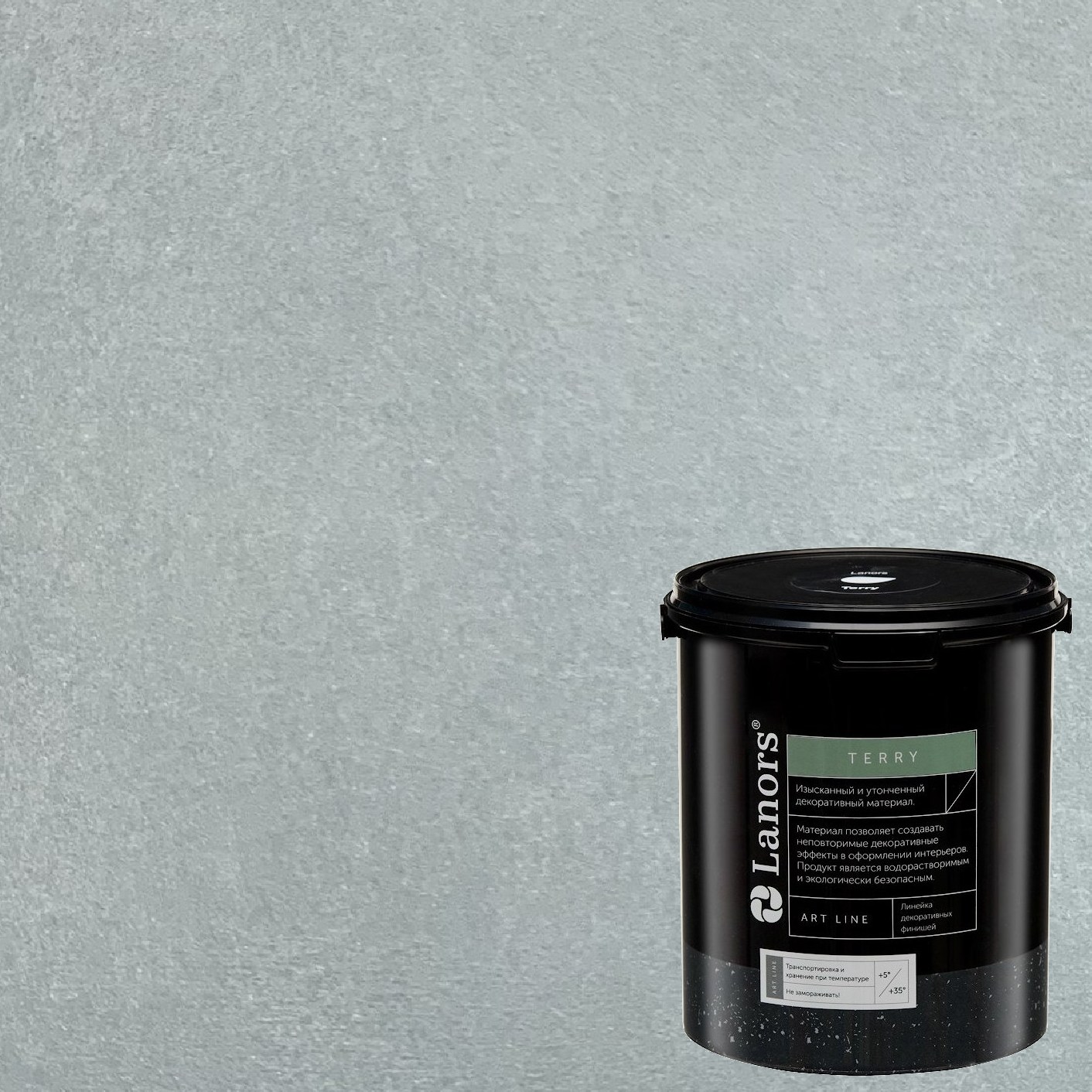 Штукатурка декоративная Lanors мокрый шелк Terry TR_054 1 л Штукатурка декоративная Lanors мокрый шелк Terry TR_054 1 л