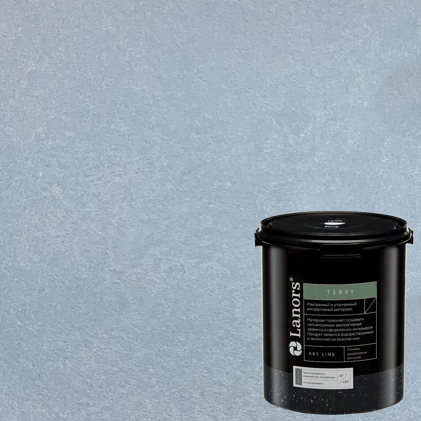 Штукатурка декоративная Lanors мокрый шелк Terry TR_058 1 л