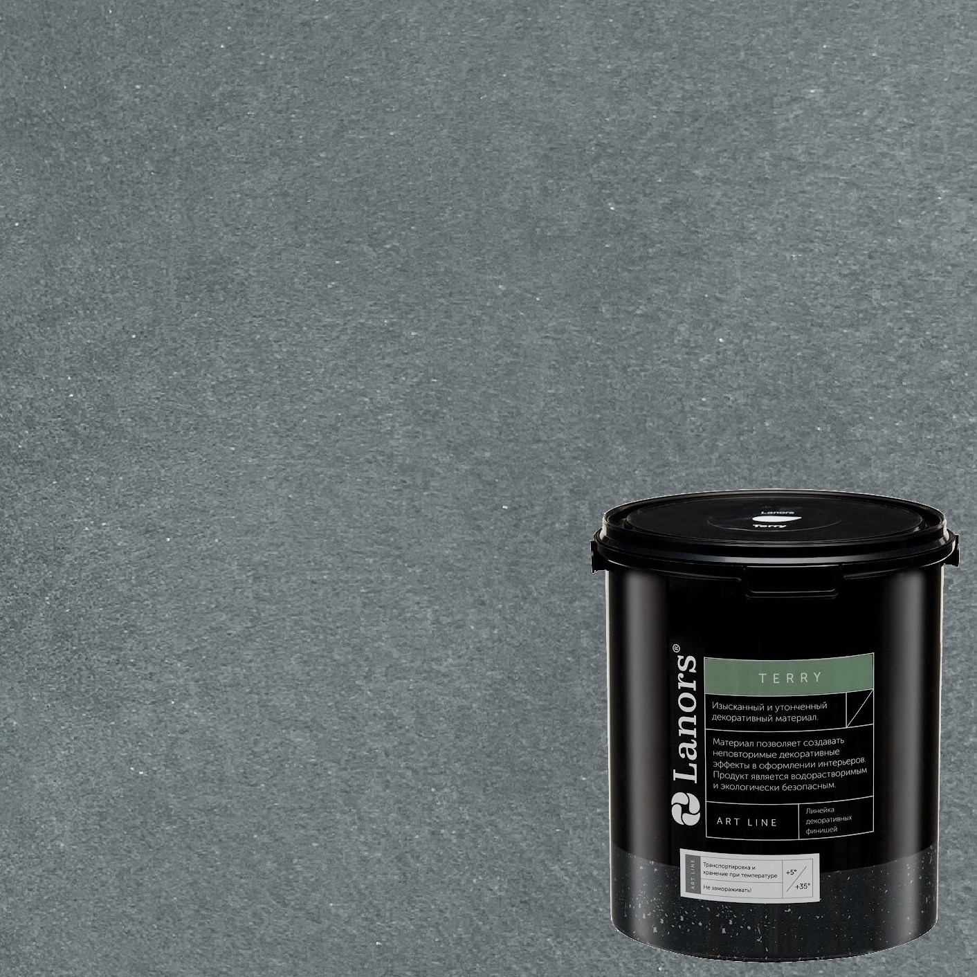 Штукатурка декоративная Lanors мокрый шелк Terry TR_059 1 л