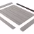 Финишный молдинг Hiwood LF124B BR396K 2700×31×12