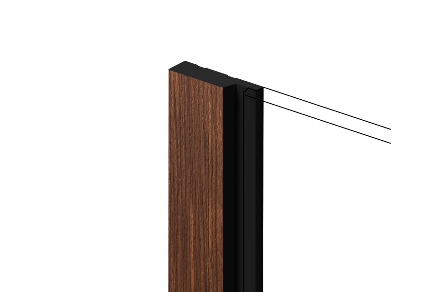 Финишный молдинг Hiwood LF124A BR396K 2700×42×12