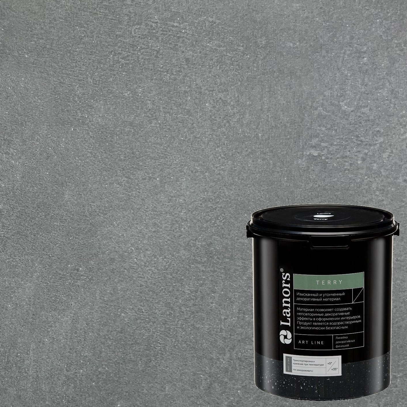 Штукатурка декоративная Lanors мокрый шелк Terry TR_063 1 л