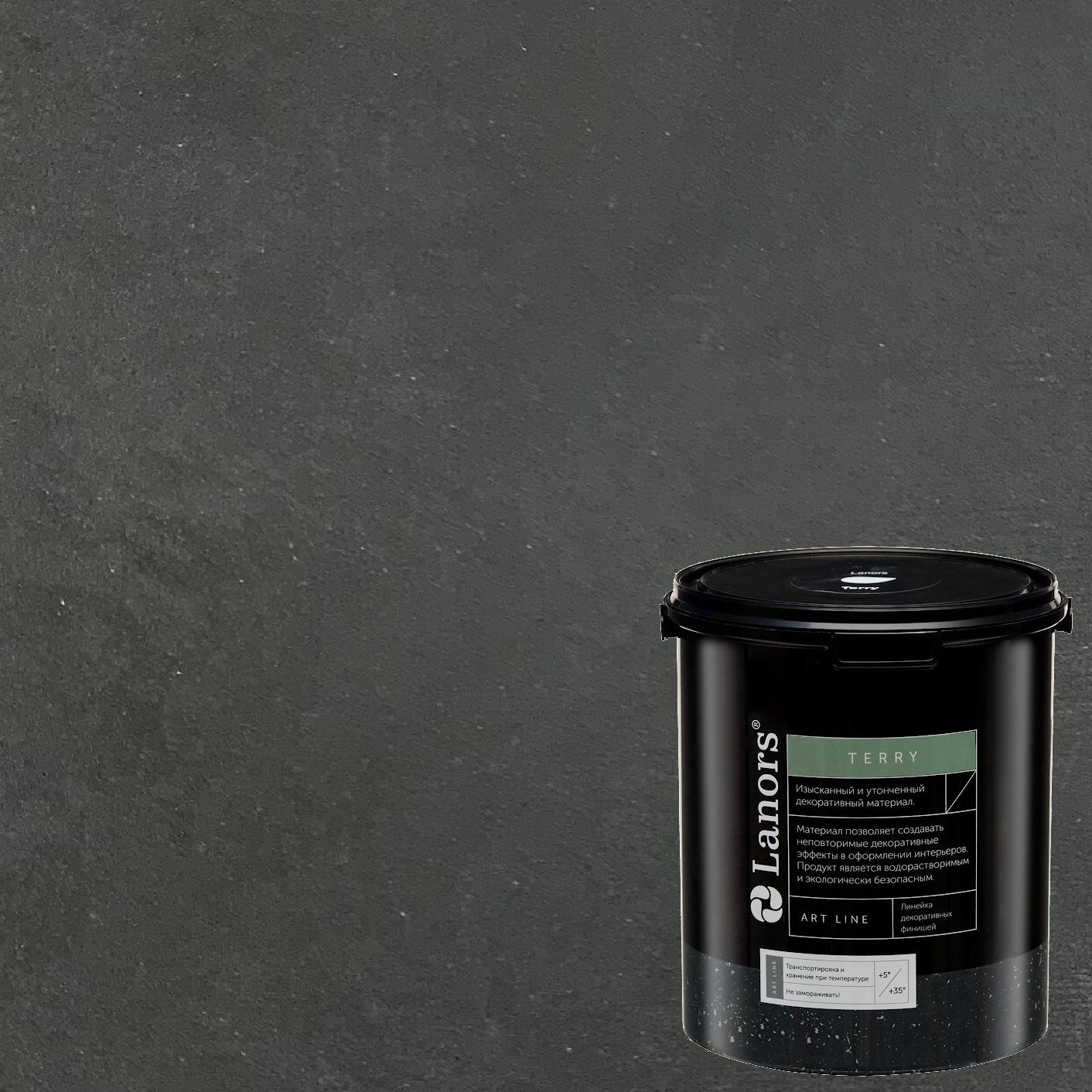 Штукатурка декоративная Lanors мокрый шелк Terry TR_064 1 л