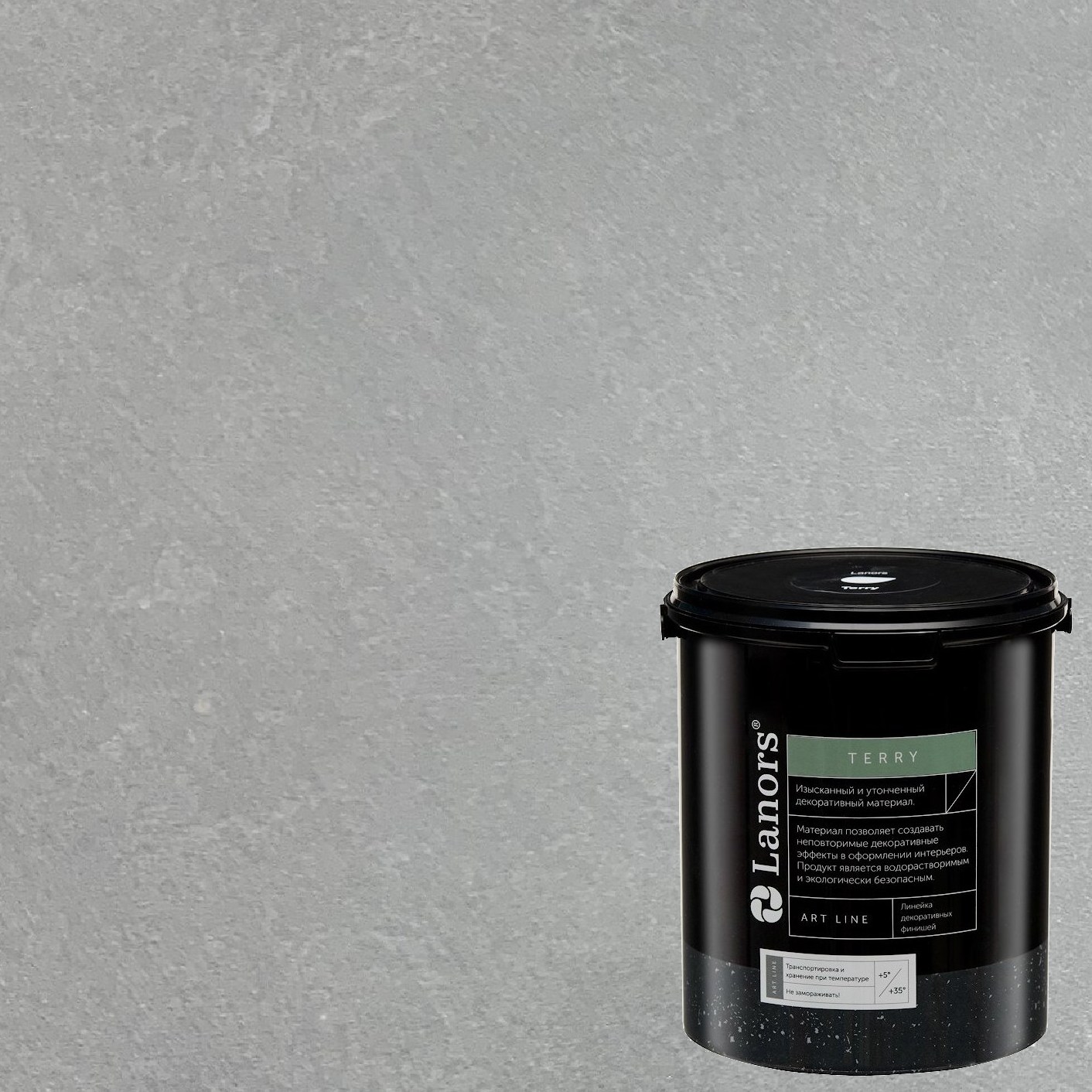 Штукатурка декоративная Lanors мокрый шелк Terry TR_066 1 л