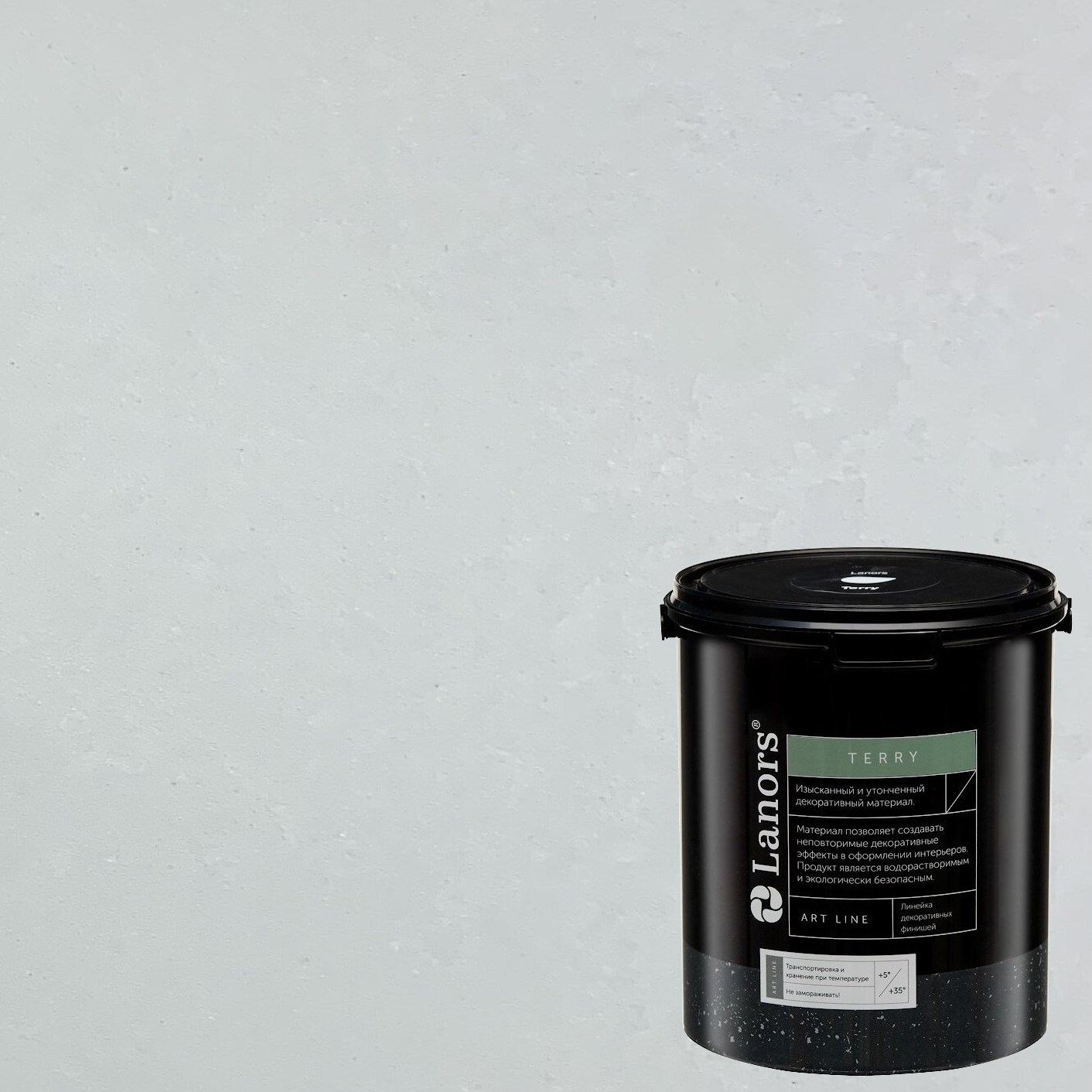 Штукатурка декоративная Lanors мокрый шелк Terry TR_069 1 л