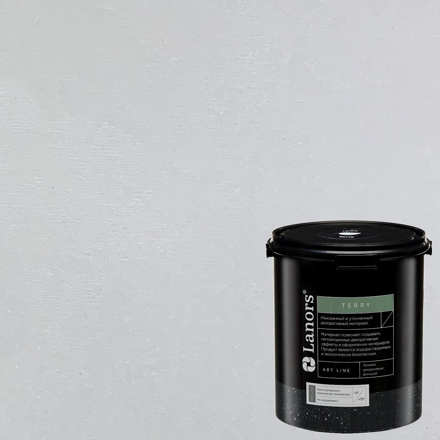 Штукатурка декоративная Lanors мокрый шелк Terry TR_073 1 л
