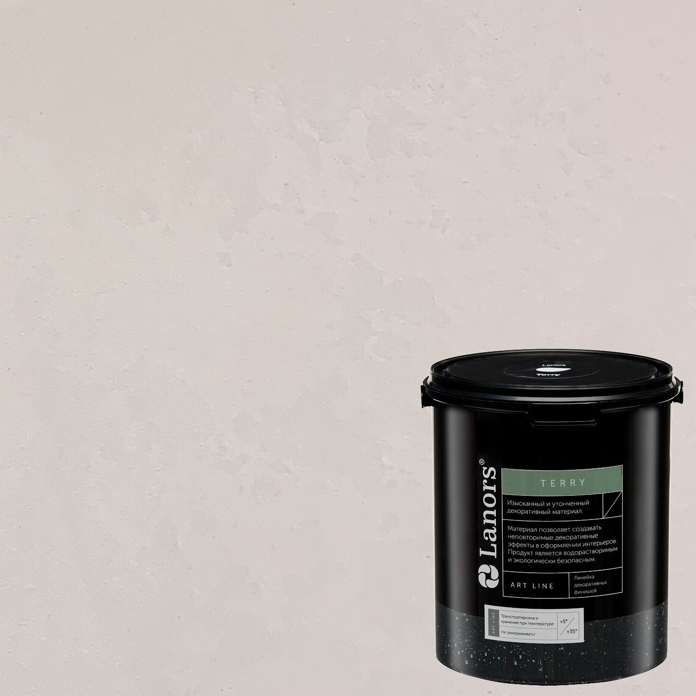 Штукатурка декоративная Lanors мокрый шелк Terry TR_077 1 л