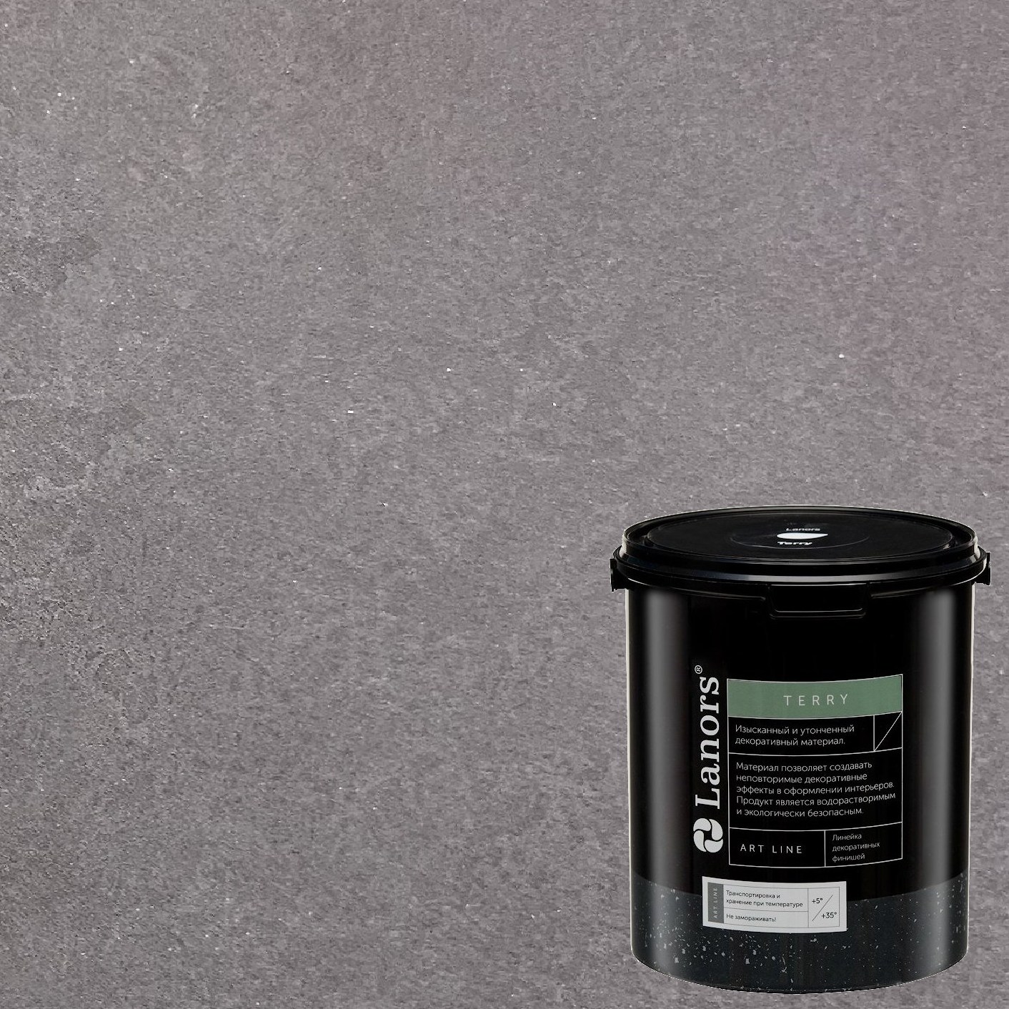 Штукатурка декоративная Lanors мокрый шелк Terry TR_079 1 л