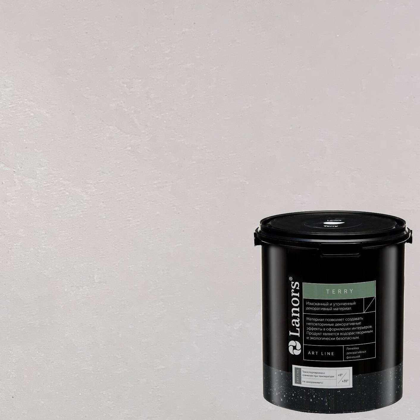 Штукатурка декоративная Lanors мокрый шелк Terry TR_081 1 л