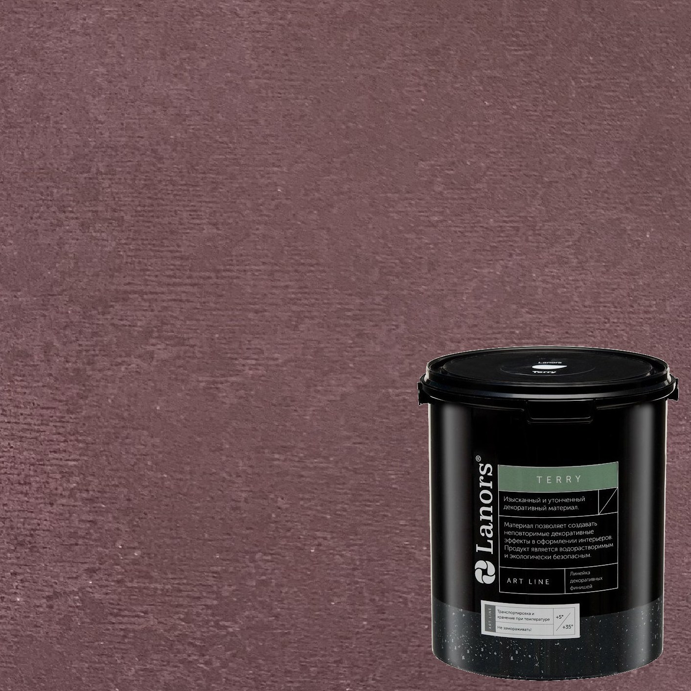 Штукатурка декоративная Lanors мокрый шелк Terry TR_084 1 л