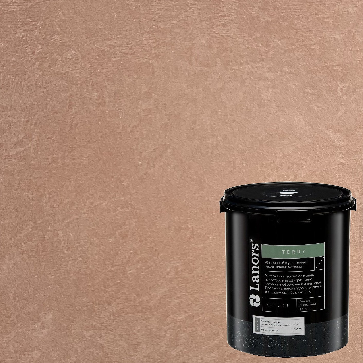 Штукатурка декоративная Lanors мокрый шелк Terry TR_086 1 л