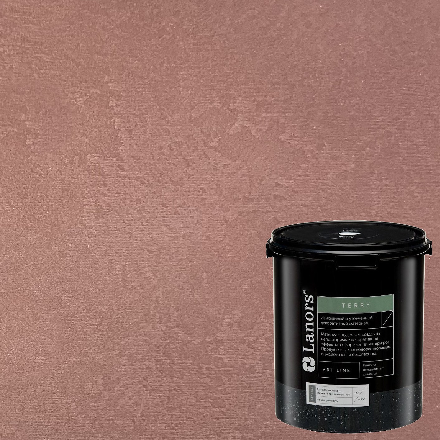 Штукатурка декоративная Lanors мокрый шелк Terry TR_087 1 л