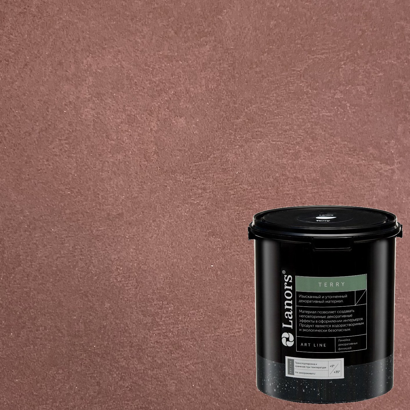 Штукатурка декоративная Lanors мокрый шелк Terry TR_088 1 л