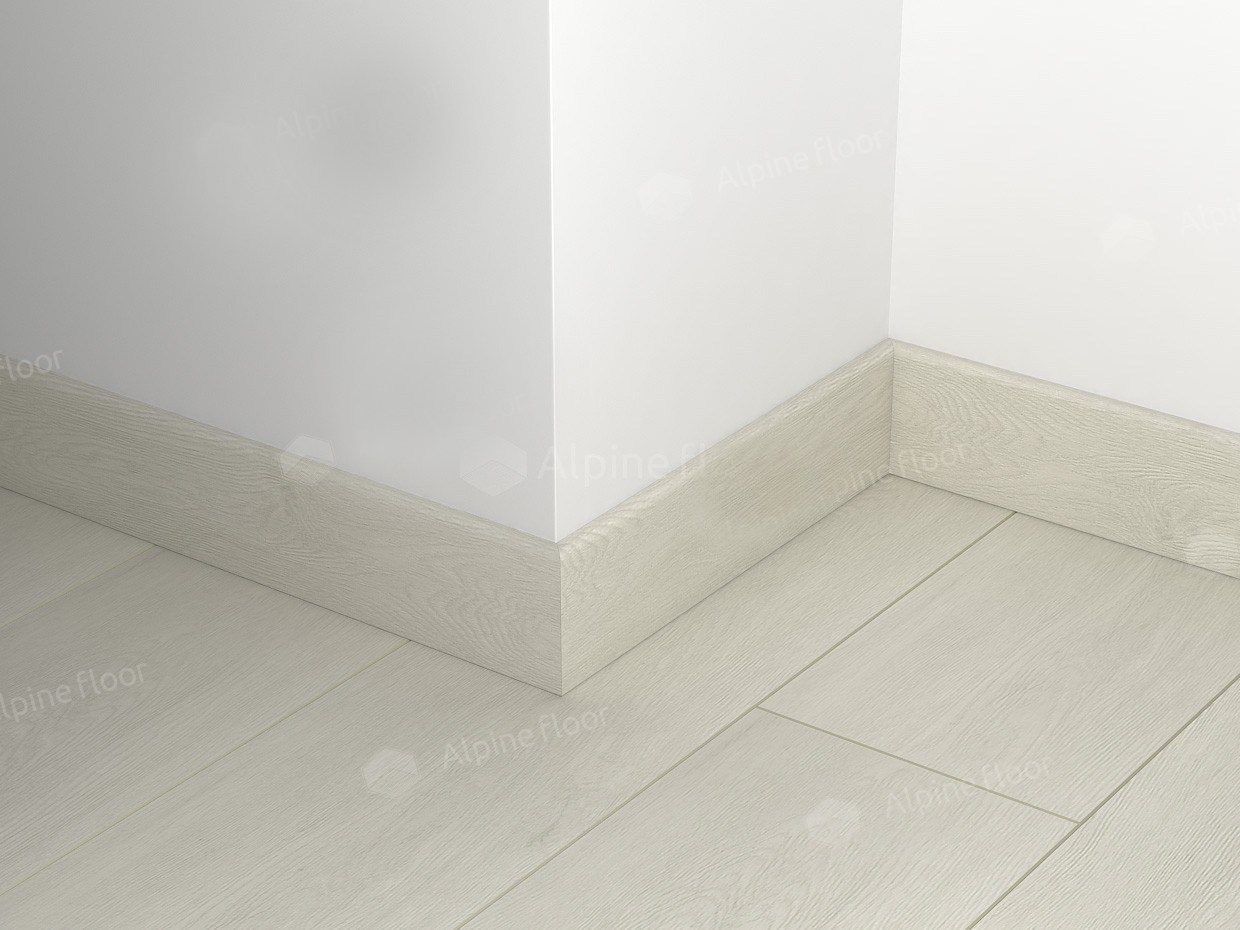 Плинтус  Alpine Floor Grand Sequoia Эвкалипт ECO 11-01   2200×80×11 фото в интерьере