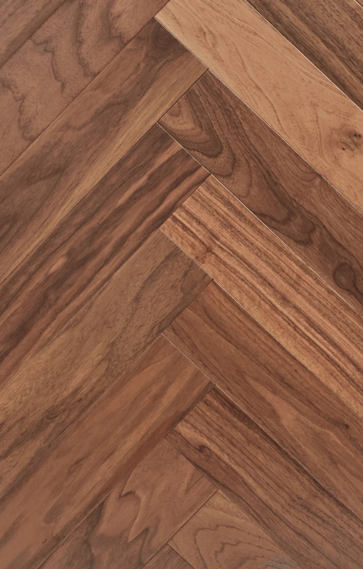 Инженерная доска Wood Bee Орех американский Селект венгерская елка 600×92×12