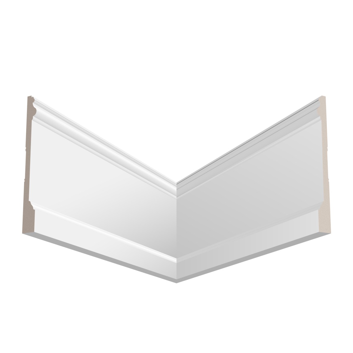 Плинтус под покраску Ultrawood Base 5801 i 2000×180×18