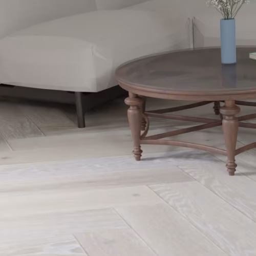 Инженерная доска Polarwood Herringbone Дуб Alaska венгерская елка 600×100×14