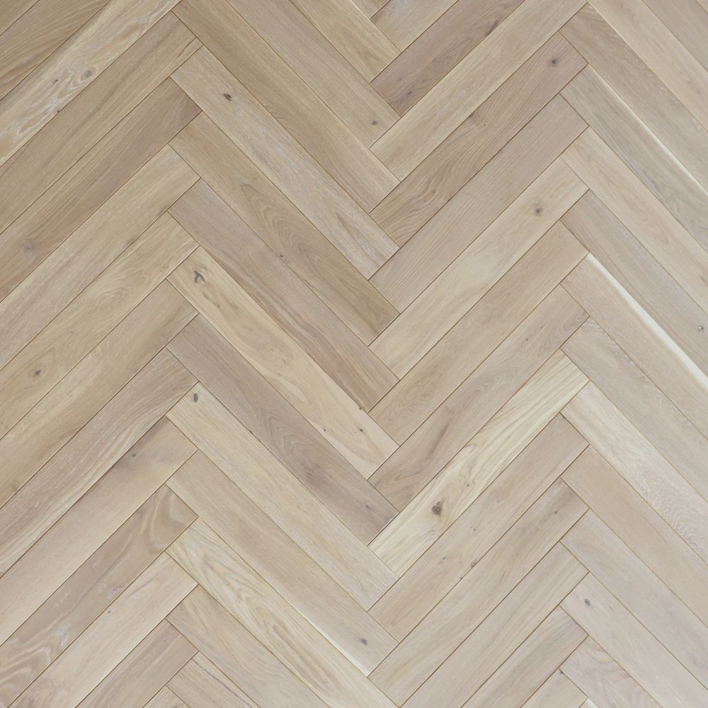 Инженерная доска Polarwood Herringbone Дуб Arctic венгерская елка 600×100×14