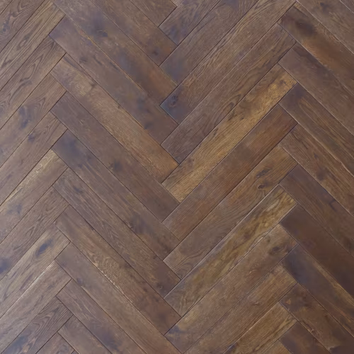 Инженерная доска Polarwood Herringbone Дуб Carribean венгерская елка 600×100×14
