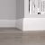 Плинтус деревянный под покраску Ultrawood Base 0017 W 2000×100×14 фото в интерьере