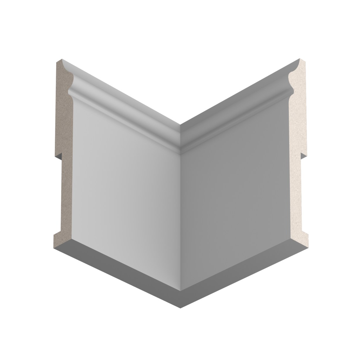 Плинтус под покраску Ultrawood Base 5500 i 2000×138×18 Плинтус под покраску Ultrawood Base 5500 i 2000×138×18