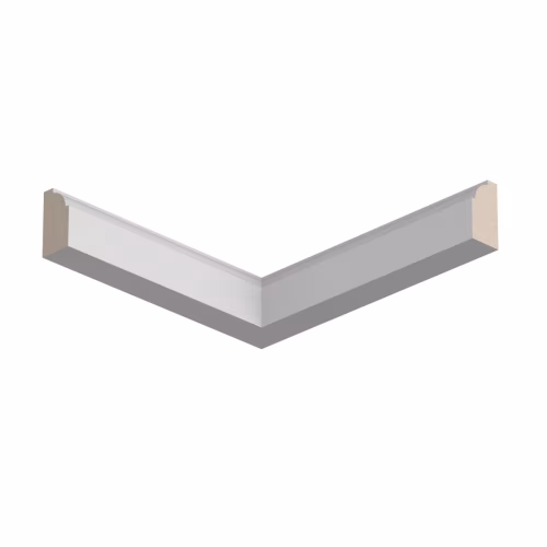 Молдинг ЛДФ под покраску Ultrawood U 001 i 2000×29×15