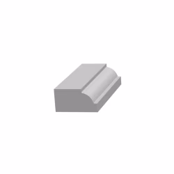 Молдинг ЛДФ под покраску Ultrawood U 001 i 2000×29×15