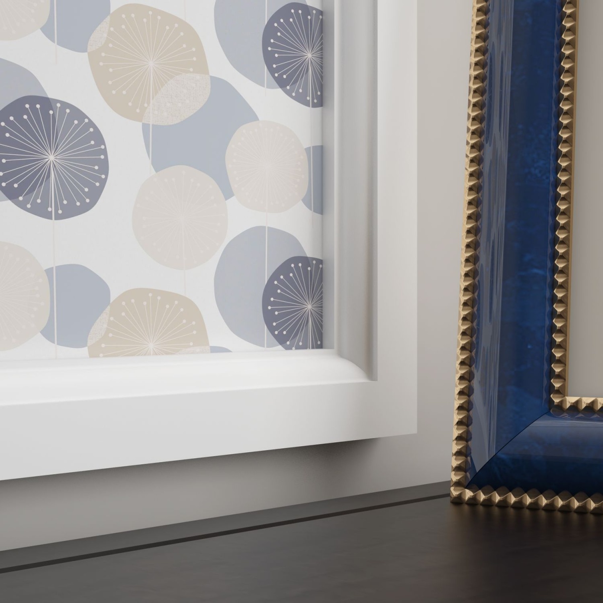 Молдинг ЛДФ под покраску Ultrawood U 001 i 2000×29×15 фото в интерьере