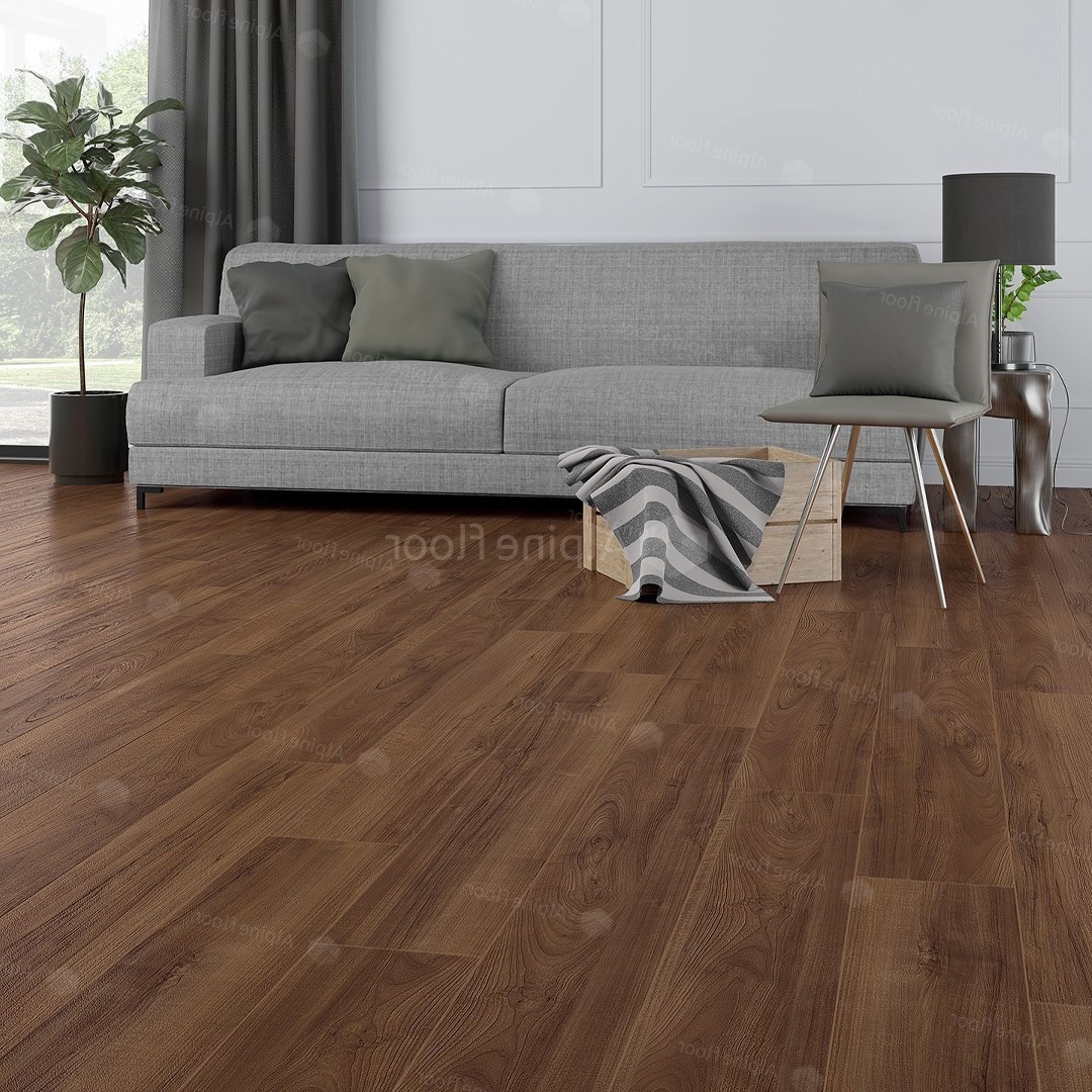 Ламинат Alpine Floor Premium Орех P 1004 1380×190×10 фото в интерьере