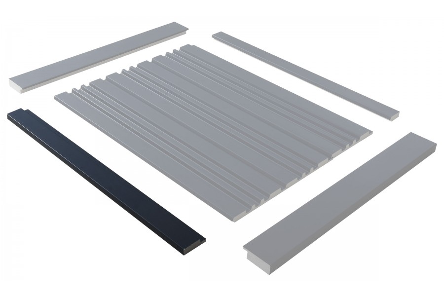 Финишный молдинг Hiwood LF124A BU22 2700×42×12