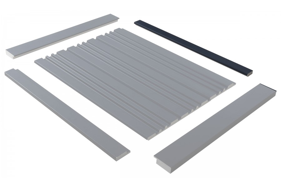 Финишный молдинг Hiwood LF124B BU22 2700×31×12