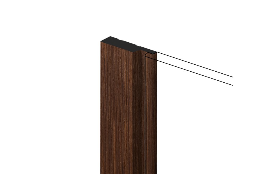 Финишный молдинг Hiwood LF124A BR396 2700×42×12