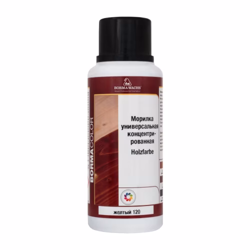 Морилка Borma Holzfarbe 120 желтый 3000GI 0,25 л