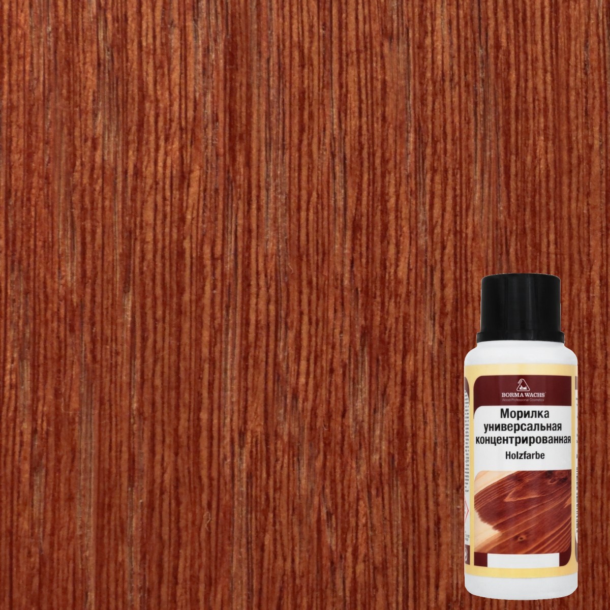 Морилка Borma Holzfarbe 62 Махагон 3000MO 0,25 л