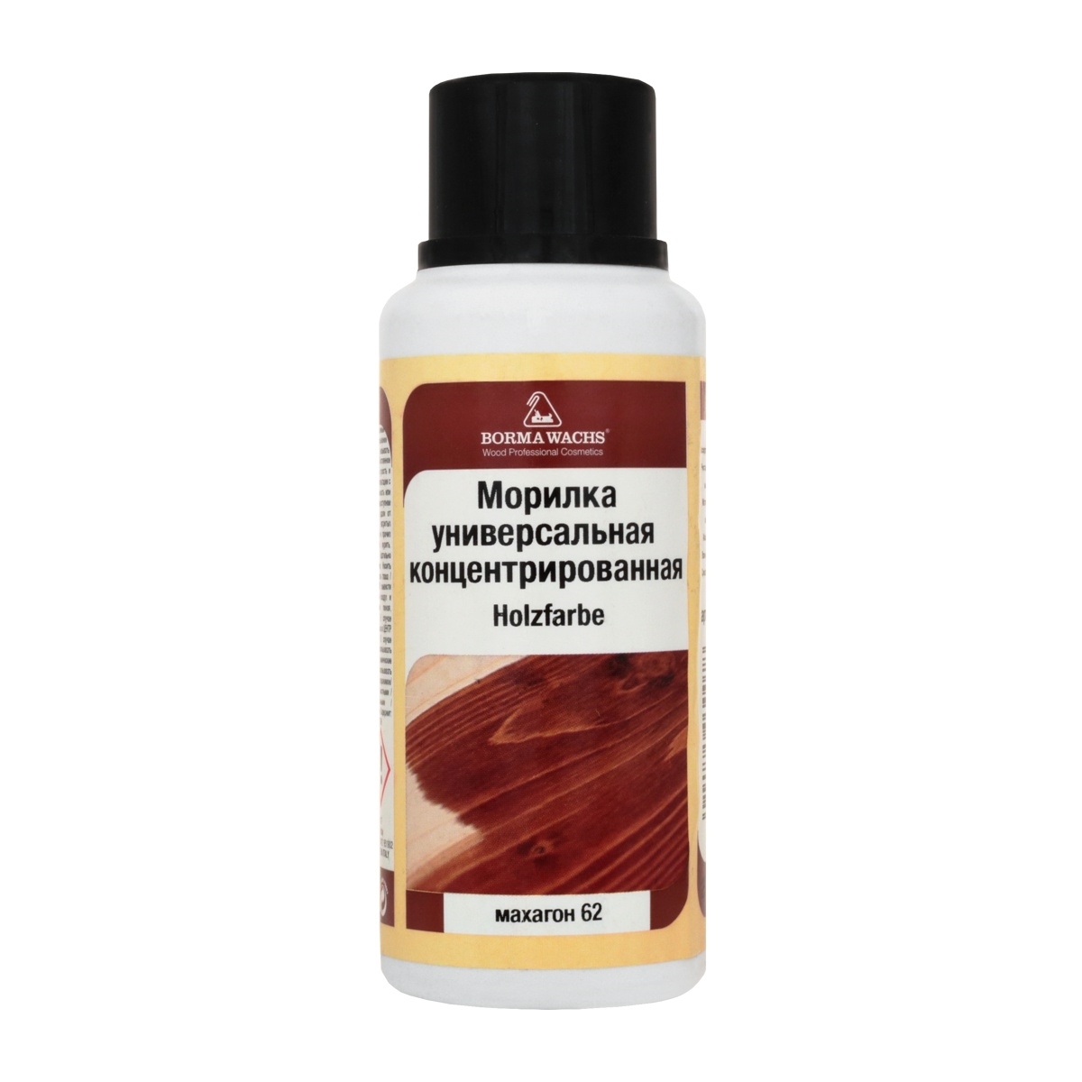 Морилка Borma Holzfarbe 62 Махагон 3000MO 0,25 л