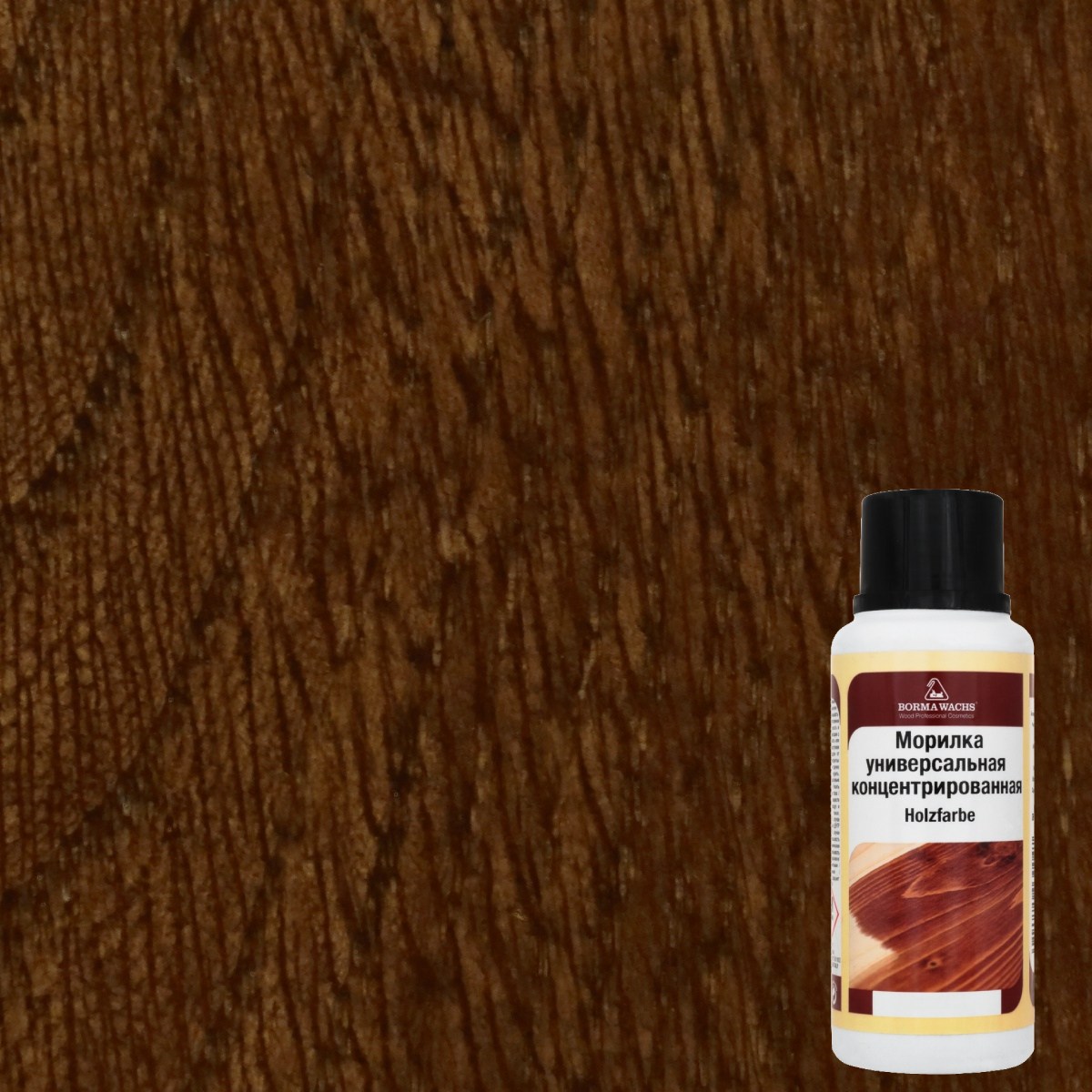 Морилка Borma Holzfarbe 59 Средний орех 3000NM 0,25 л