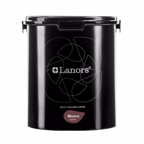 Краска декоративная Lanors Monro Silver цвет MS_064 3 кг