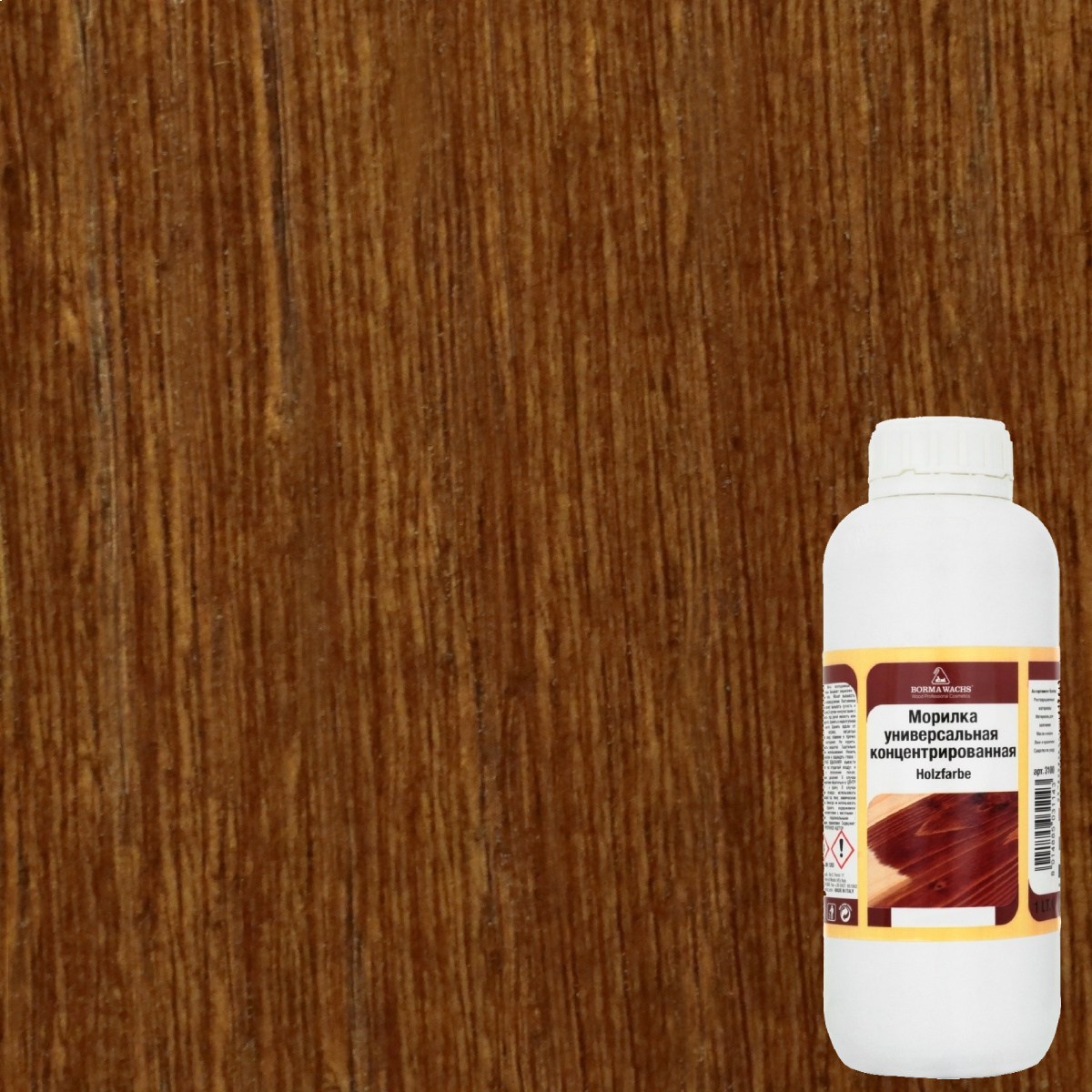 Морилка Borma Holzfarbe 17 Тик 3100TE 1 л