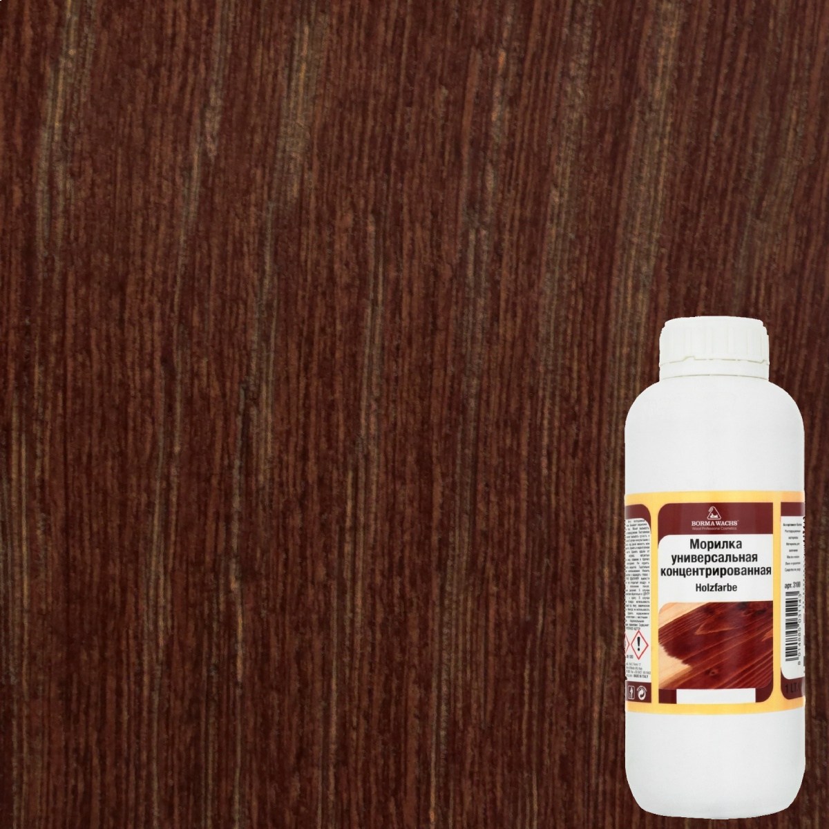 Морилка Borma Holzfarbe 58 Палисандр 3100PA 1 л
