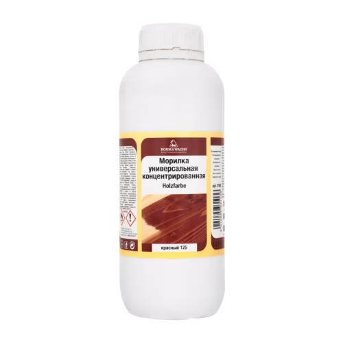 Морилка Borma Holzfarbe 125 Красный 3100RO 1 л