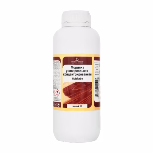 Морилка Borma Holzfarbe 60 Черный 3100NE 1 л