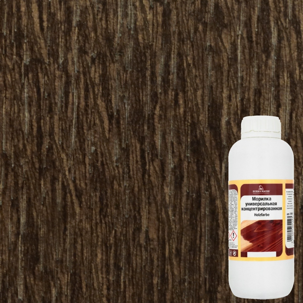 Морилка Borma Holzfarbe 146 Венге 3100WE 1 л