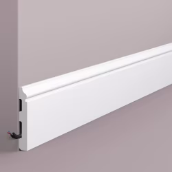 Плинтус под покраску NMC Wallstyl FL1 2000×80×12