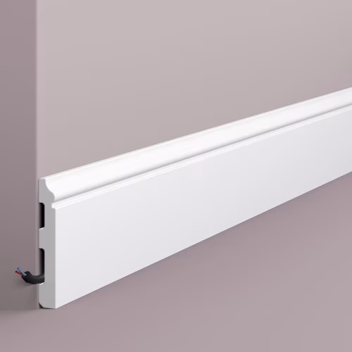 Плинтус под покраску NMC Wallstyl FL1 2000×80×12