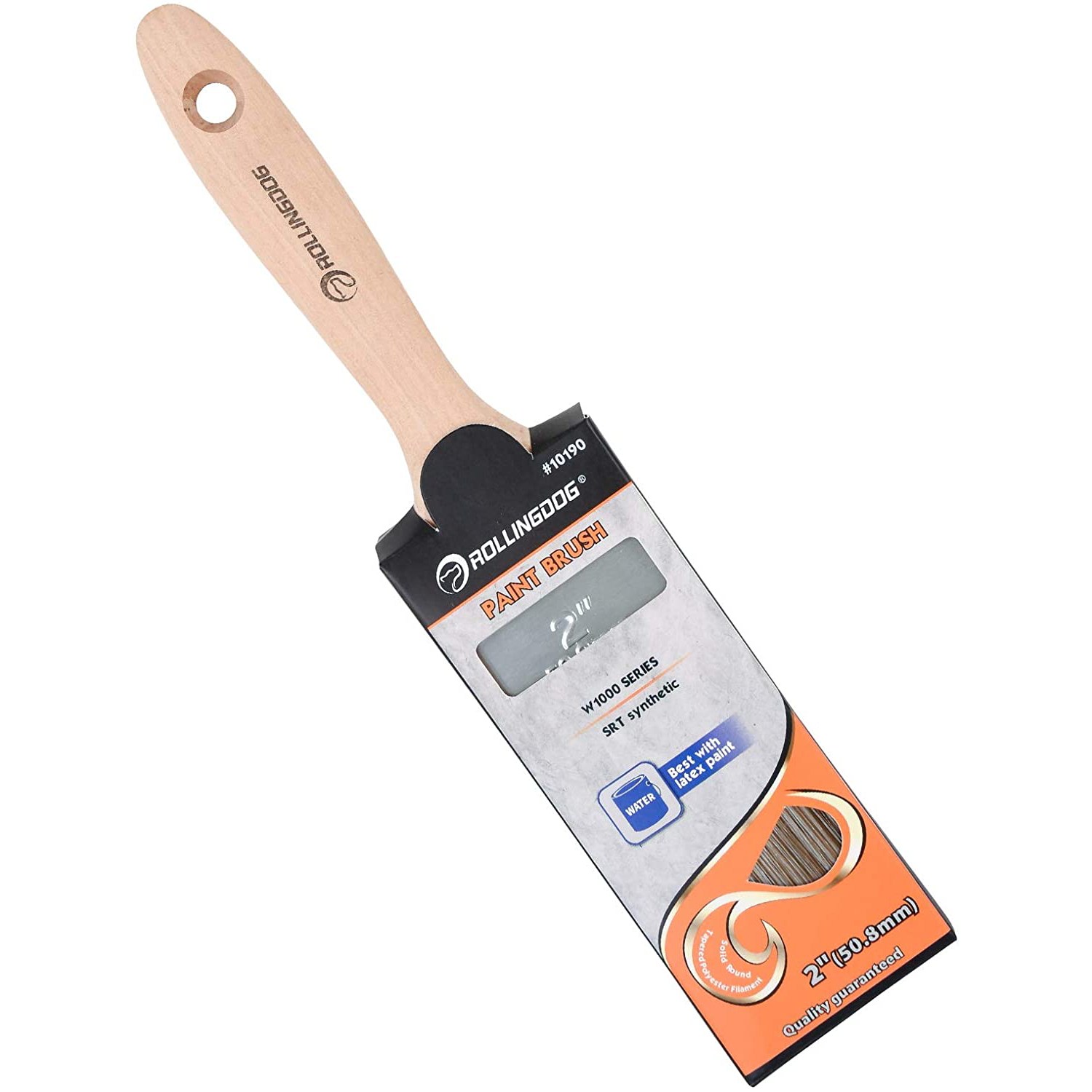 Кисть плоская Rollingdog W1000 прямая 10190 50,8 мм