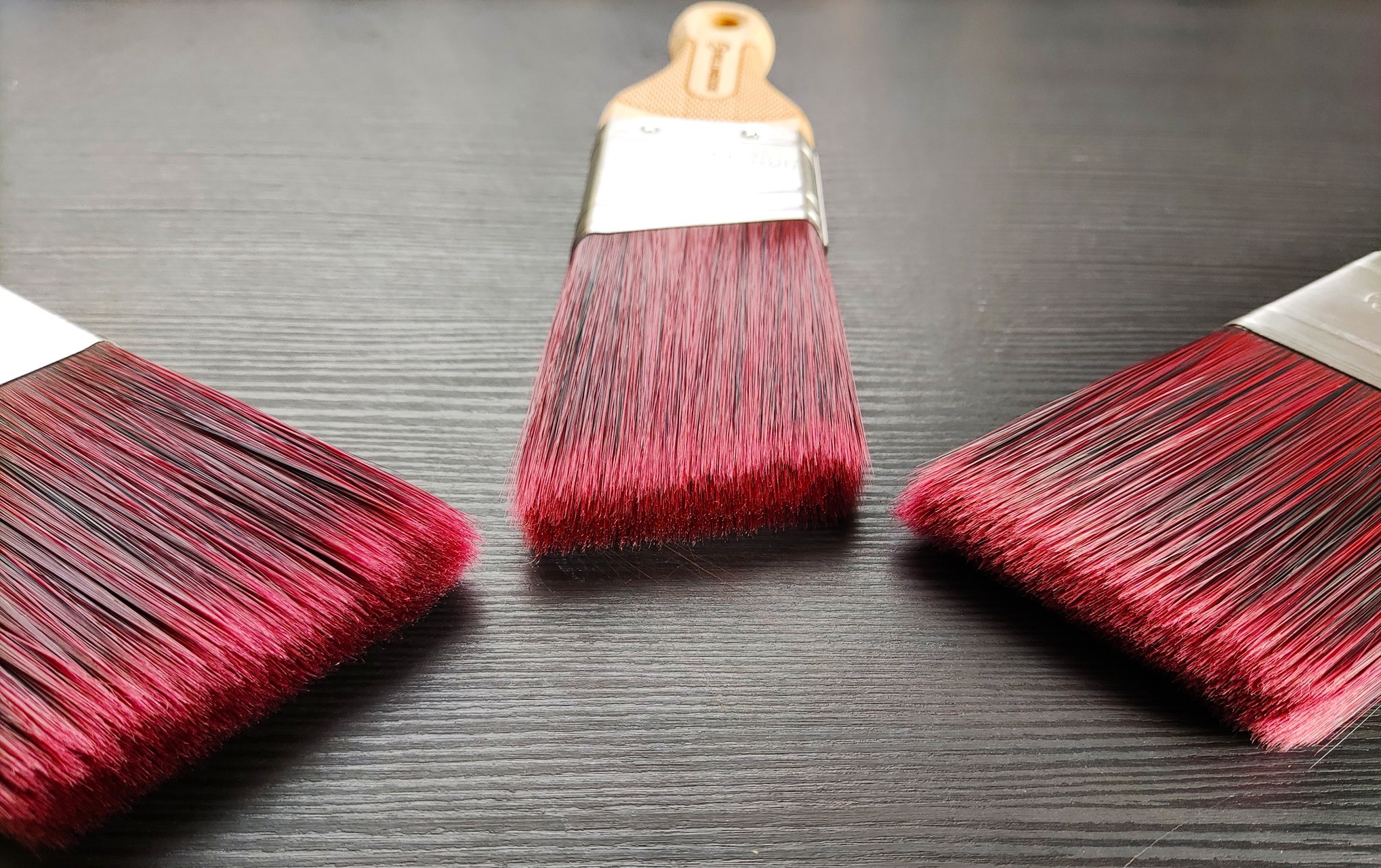 Кисть плоская Rollingdog DOBERMAN X1000 скошенная 10298 63,5 мм