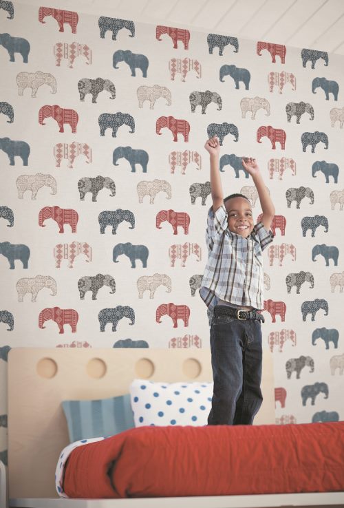 Обои Aura Just 4 Kids 2 G56526 10,05×0,53 фото в интерьере