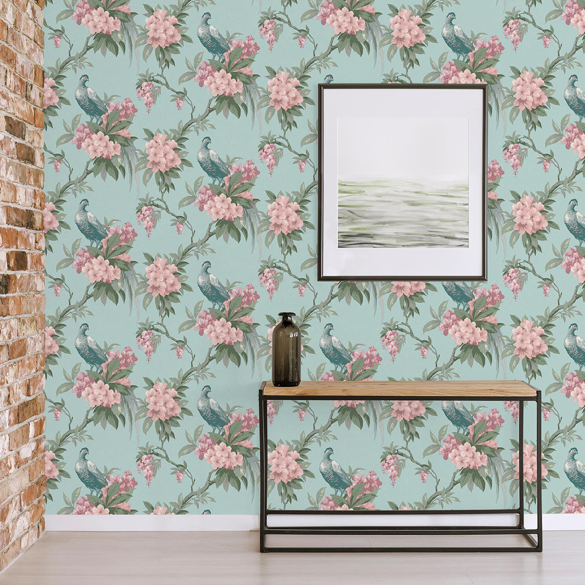 Обои Aura Archives vol.1 by Crown M1663 10,05×0,52 фото в интерьере