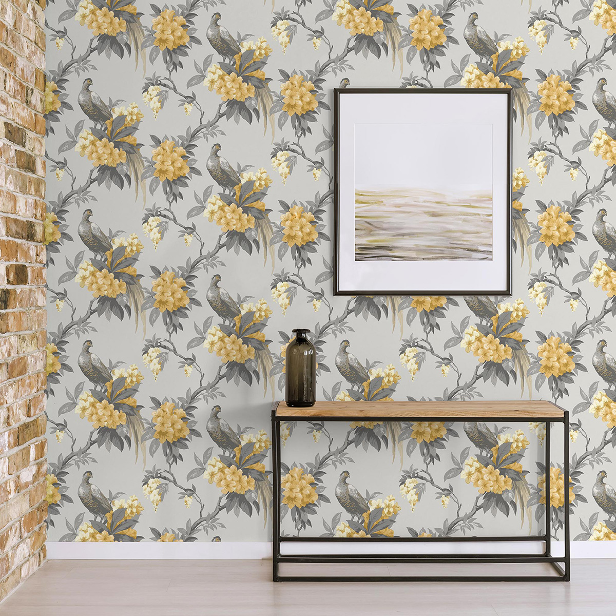 Обои Aura Archives vol.1 by Crown M1662 10,05×0,52 фото в интерьере