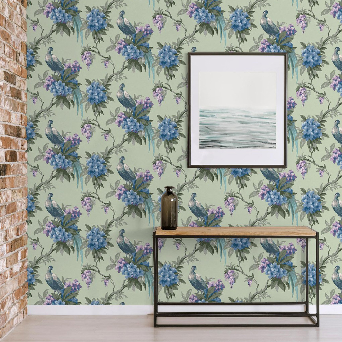 Обои Aura Archives vol.1 by Crown M1660 10,05×0,52 фото в интерьере